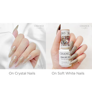 Chance Soak Off Gel 0.5oz - Diamond Dust Collection 383 - C8 Nail SupplyCre8tion0916-3478
