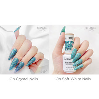 Chance Soak Off Gel 0.5oz - Diamond Dust Collection 384 - C8 Nail SupplyCre8tion0916-3479