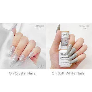 Chance Soak Off Gel 0.5oz - Diamond Dust Collection 387 - C8 Nail SupplyCre8tion0916-3482