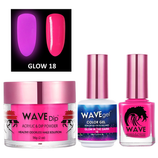Wavegel Matching Trio - Glow in The Dark - 18