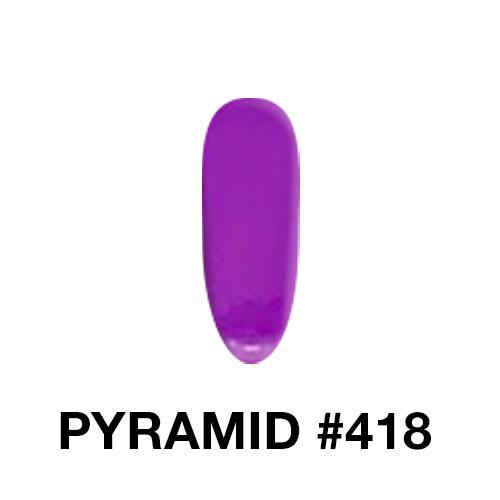 Par de uñas a juego Pyramid - 418