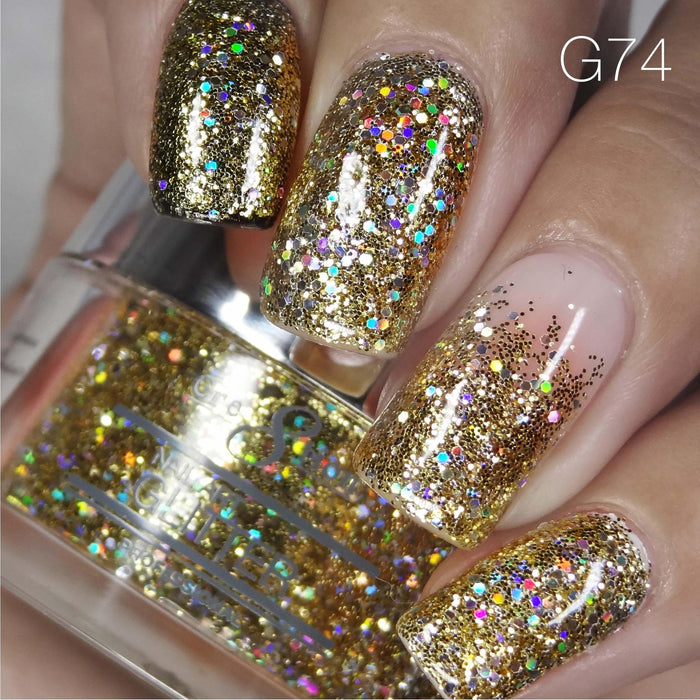 Cre8tion Nail Art Glitter 0.5oz 74