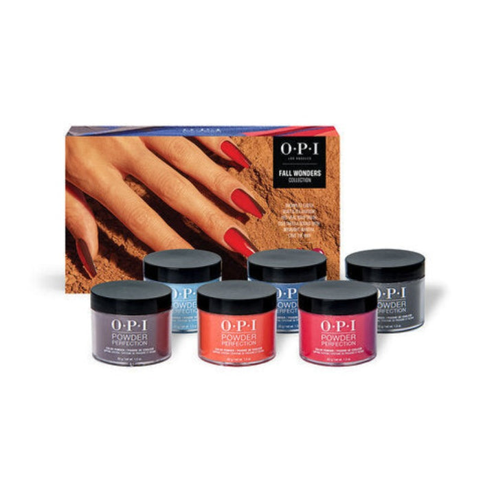 OPI Fall Wonders 2022 Powder Perfection 6pc Trial Pack