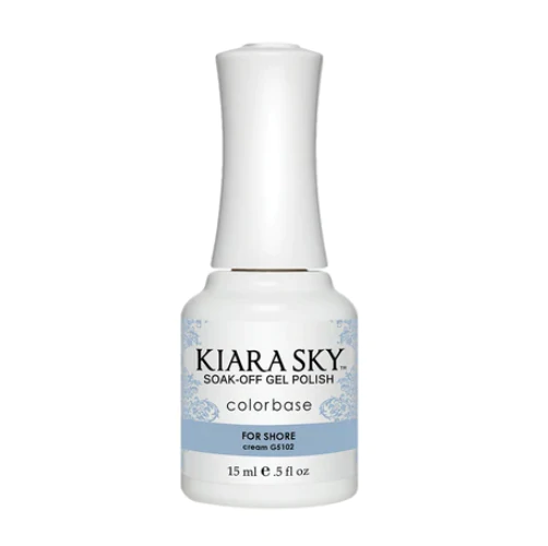 Kiara Sky All In One - Esmalte en gel Soak Off 0.5oz - 5102 For Shore