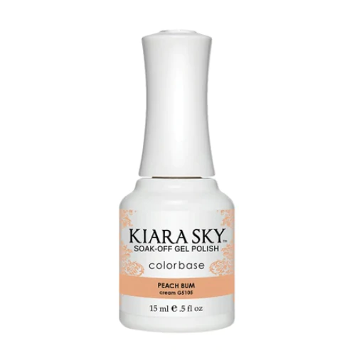 Kiara Sky All In One - Soak Off Gel Polish 0.5oz - 5105 Peach Bum