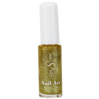 Cre8tion Detailing Nail Art Lacquer 0.25oz 04 Gold Glitter