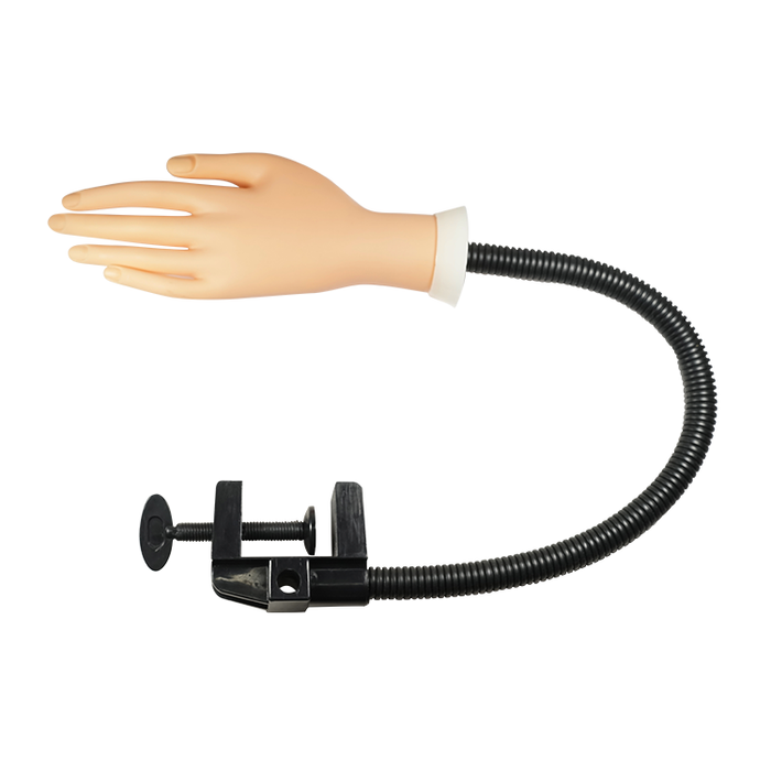 Cre8tion Soft Tabletop Extended Practice Hand with Long Counter Clamp