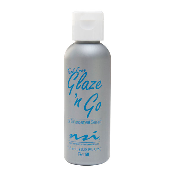 NSI Glaze N Go - Top Coat 3.9oz Refill