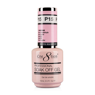 Cre8tion Gel - Colección francesa 0.5oz - P15 Rosa