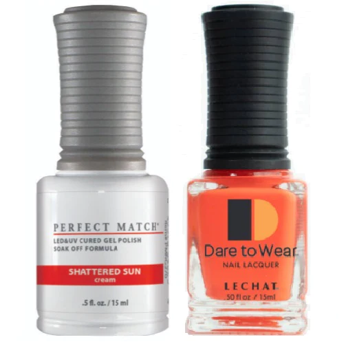 LeChat - Perfect Match - 270 Shattered Sun (Gel & Lacquer) 0.5oz