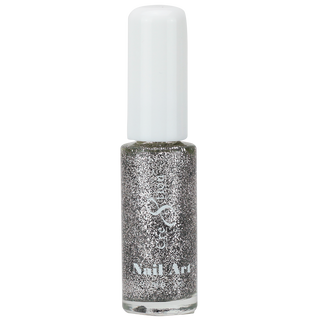 Cre8tion Detailing Nail Art Lacquer 0.25oz 05 Silver Glitter