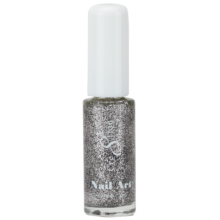 Cre8tion Detailing Nail Art Lacquer 0.25oz 05 Silver Glitter