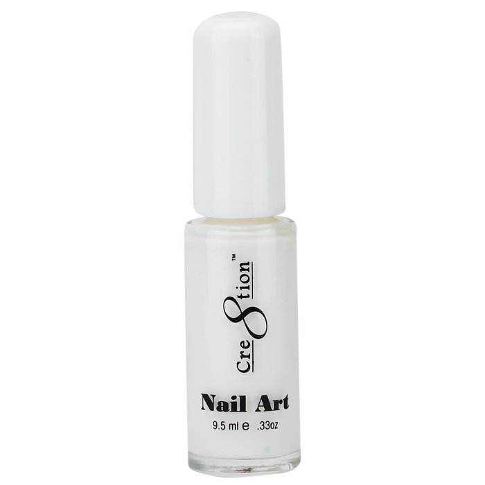 Cre8tion Detailing Nail Art Lacquer 0.25oz 02 White