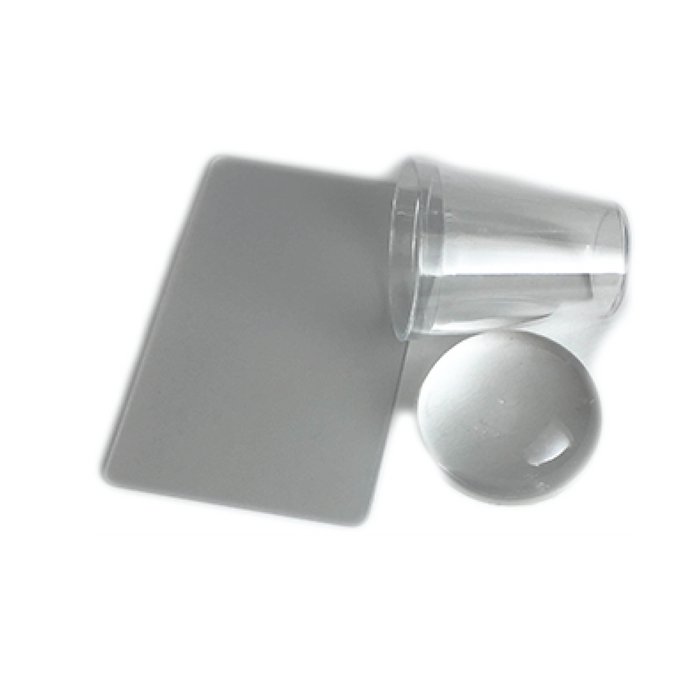 Estampador de diseño de uñas transparente Cre8tion YZ016