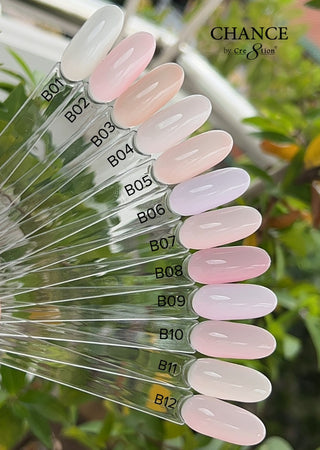 Chance Full Set - Matching Duo 0.5oz - Bare Collection 36 Colors w/ 1 sets color chart